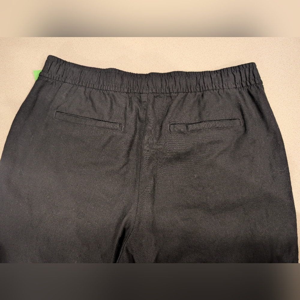 Old Navy Women's Black Linen pants - Picture 7 of 7